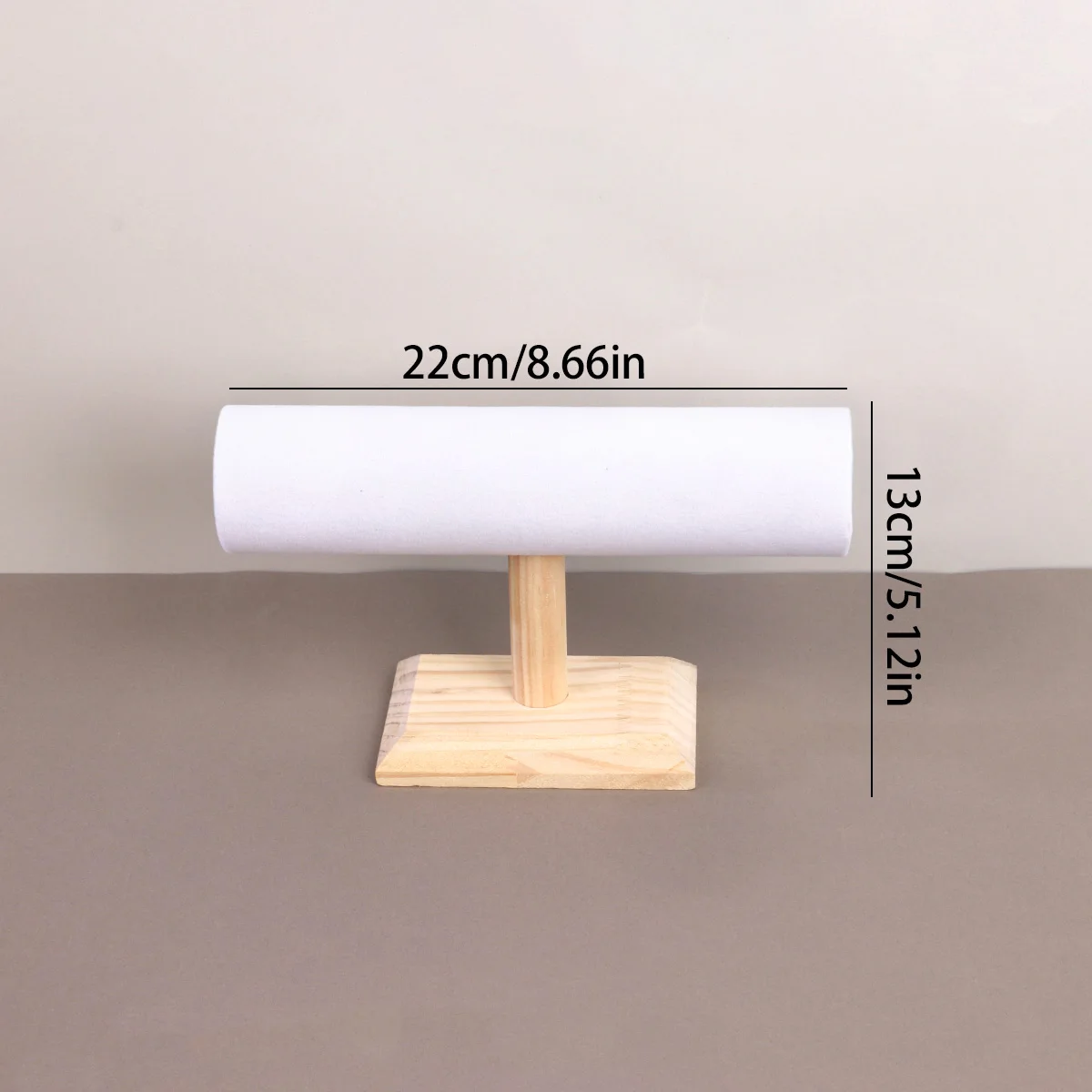 

Деревянная Т-образная Подставка Для Демонстрации Ювелирных Изделий, Круглый Держатель Для Браслетов И Браслетов-цепочек