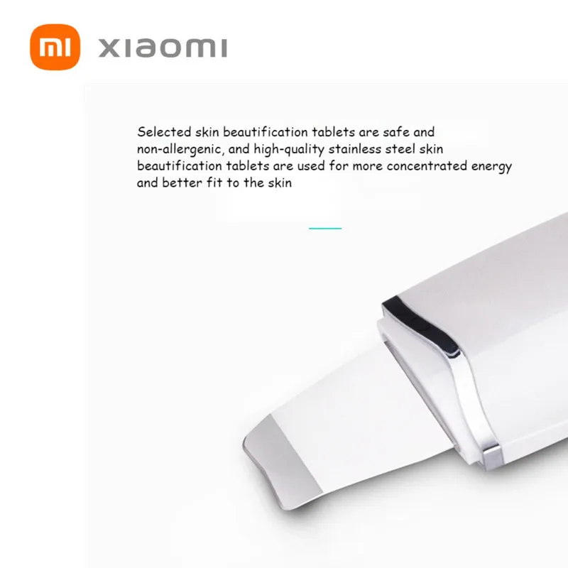 

Ультразвуковое устройство для очистки пор Xiaomi, лопата для угрей, новый электрический свинцовый инструмент, машина для мытья и пилинга лица