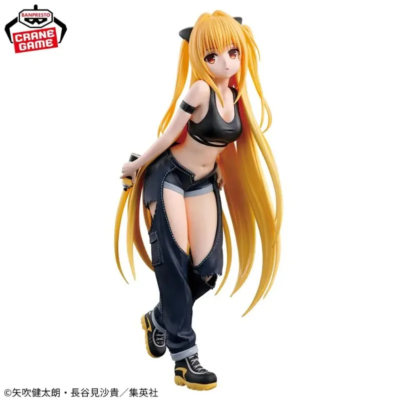 Фото В наличии Оригинальная фигурка BANPRESTO To Love Ru GLITTER&GLAMOURS Golden Darkness, модель аниме-персонажа WY №4