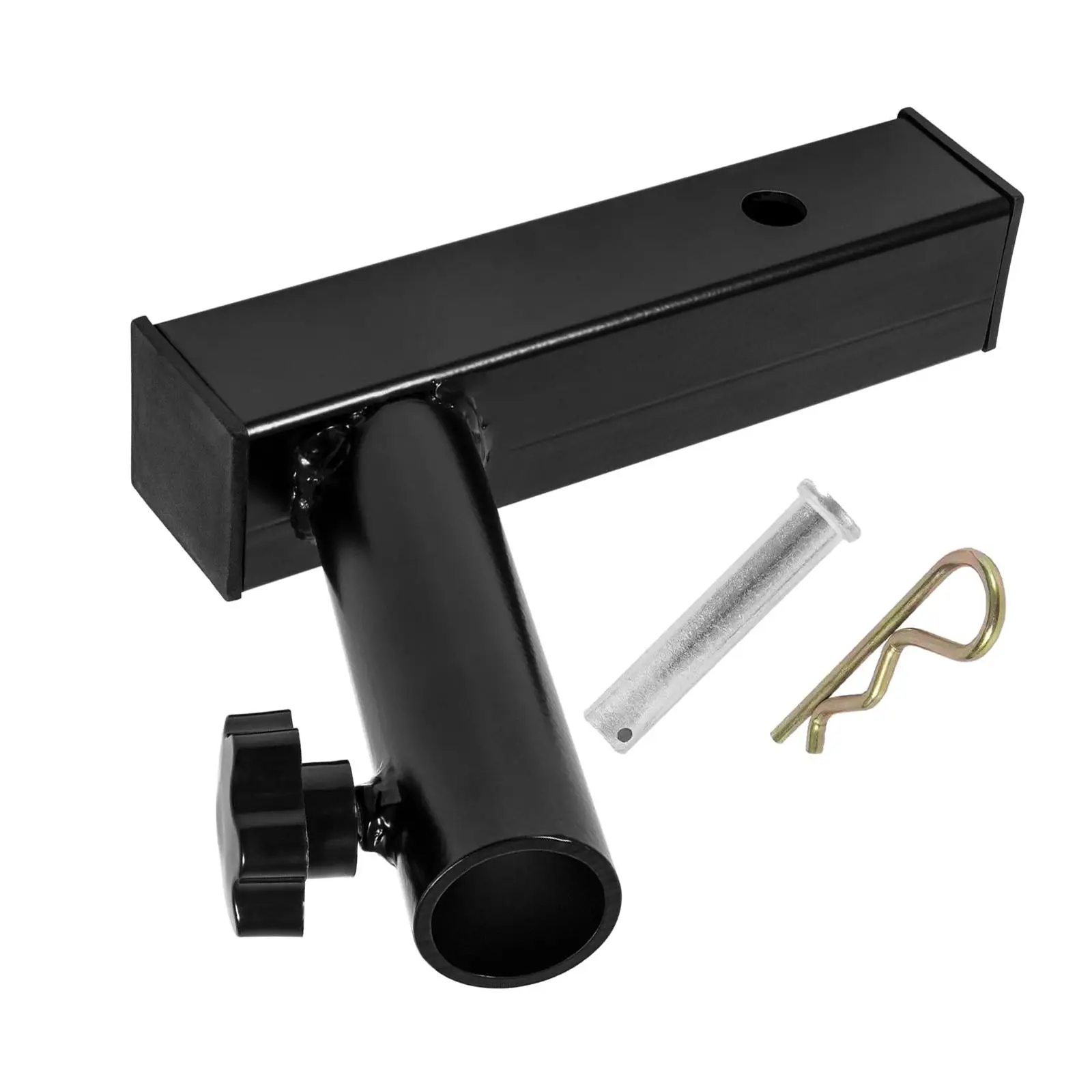 

Universal Hitch Mount Flagpole Holder Durable for SUV Trailer RV