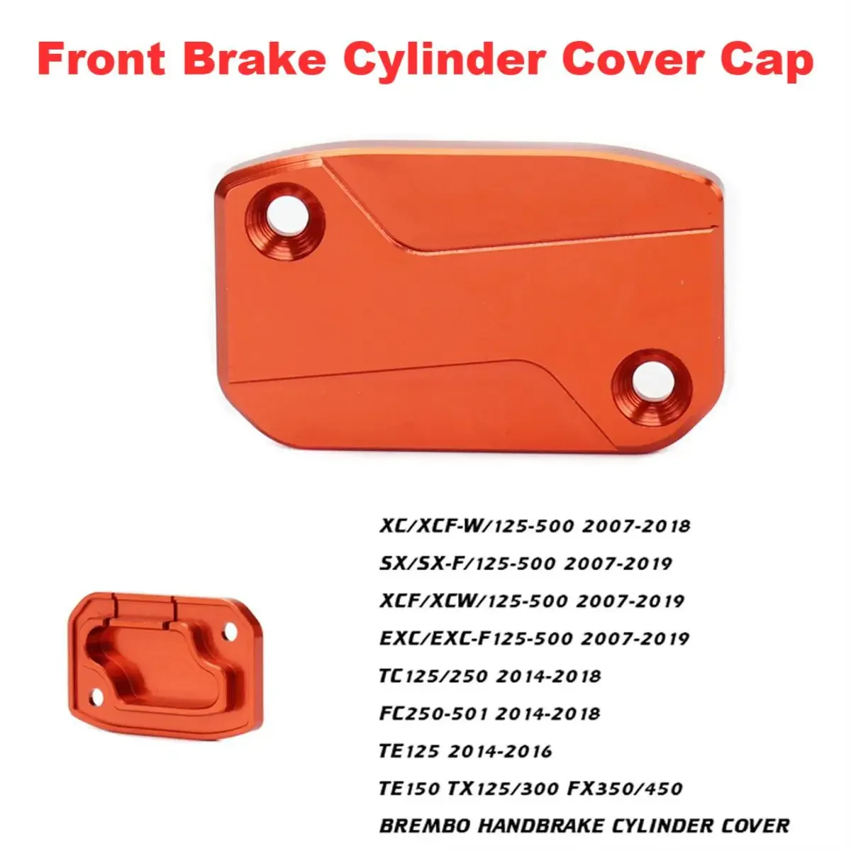 Крышка бачка передней тормозной жидкости с ЧПУ для KTM SX EXC EXCF SMR SXF XCF 125 150 200 250 300 350 400