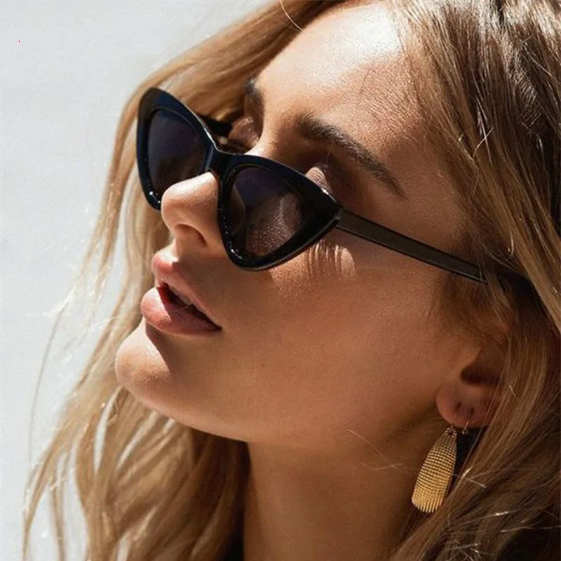 

Cateye Sunglasses Women Retro Cat Eye Brand Design Sunglasses Women Luxury Vintage Oculos Feminino Sunglasses