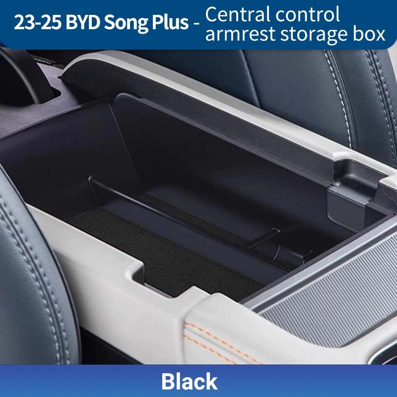 

Для Byd Song Plus Seal u 2023-2025 Автомобильный подлокотник с центральным управлением, ящик для хранения, износостойкий органайзер, аккуратный чехол для интерьера
