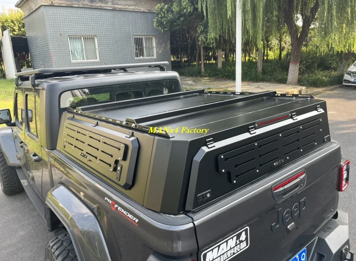 Manx4 Pickup Короткий навес для грузовика Топпер Кепка гладиатора