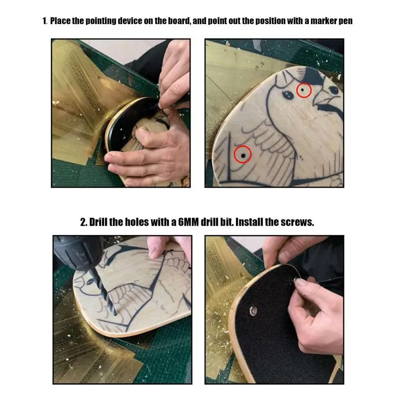 Защитная защита для хвоста скейтборда нижняя лонгборда инструмент защиты тонкой