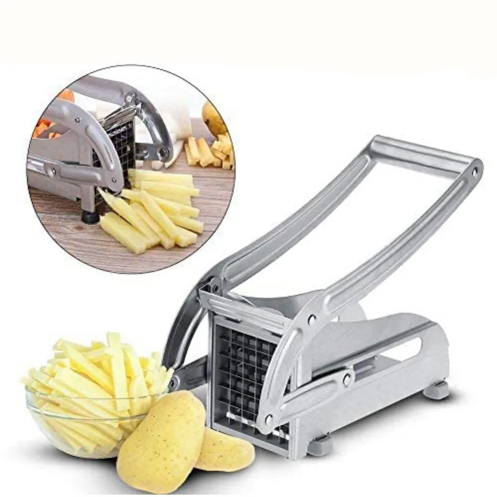 

Слайсер для картофеля из нержавеющей стали, измельчитель для картофеля фри, ручной кухонный прибор для резки овощей, кухонные приспособления