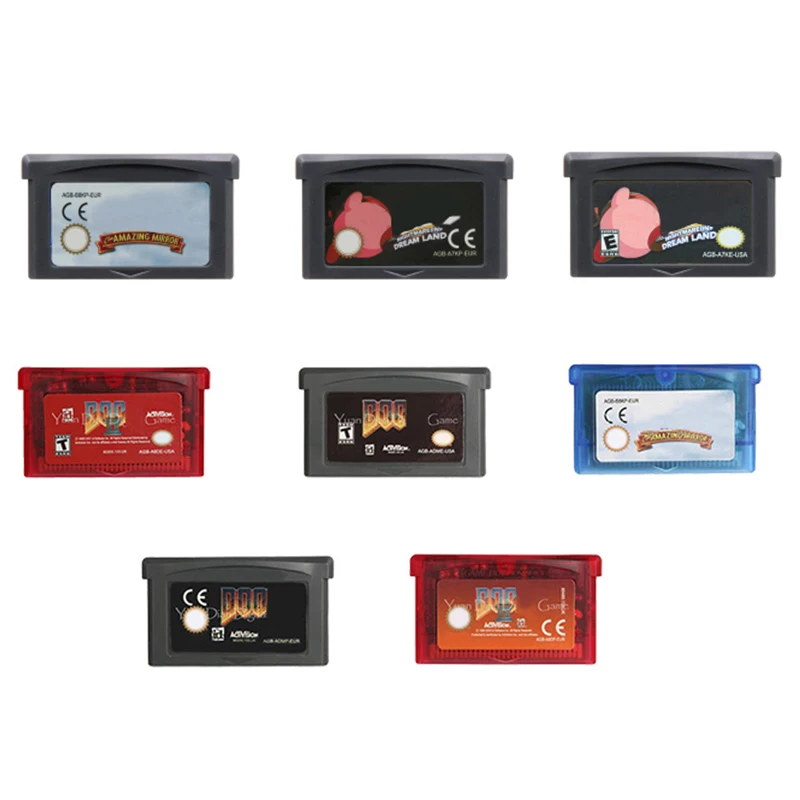 Картридж игровой XUSNPP, GBA DS 2DS, 3DS, NDSL, 32 бита, с чернилами, для ностальгических коллекционных игр
