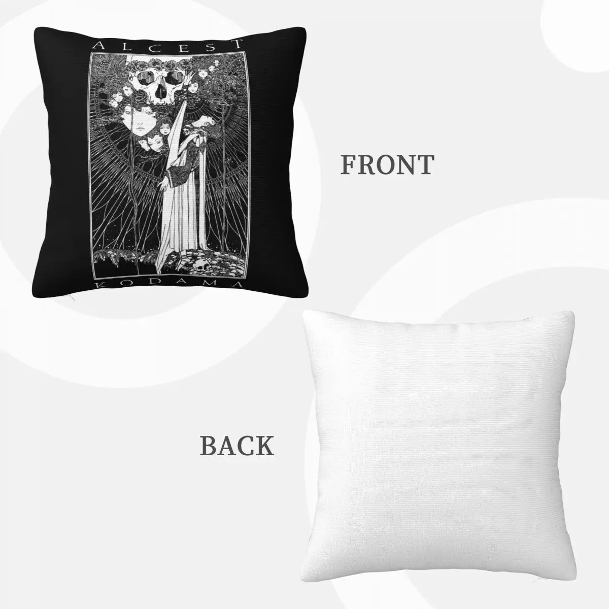 Alcest Kodama S M L Xl 2Xl Совершенно новая официальная наволочка-сюрприз Kings Road Merchandise