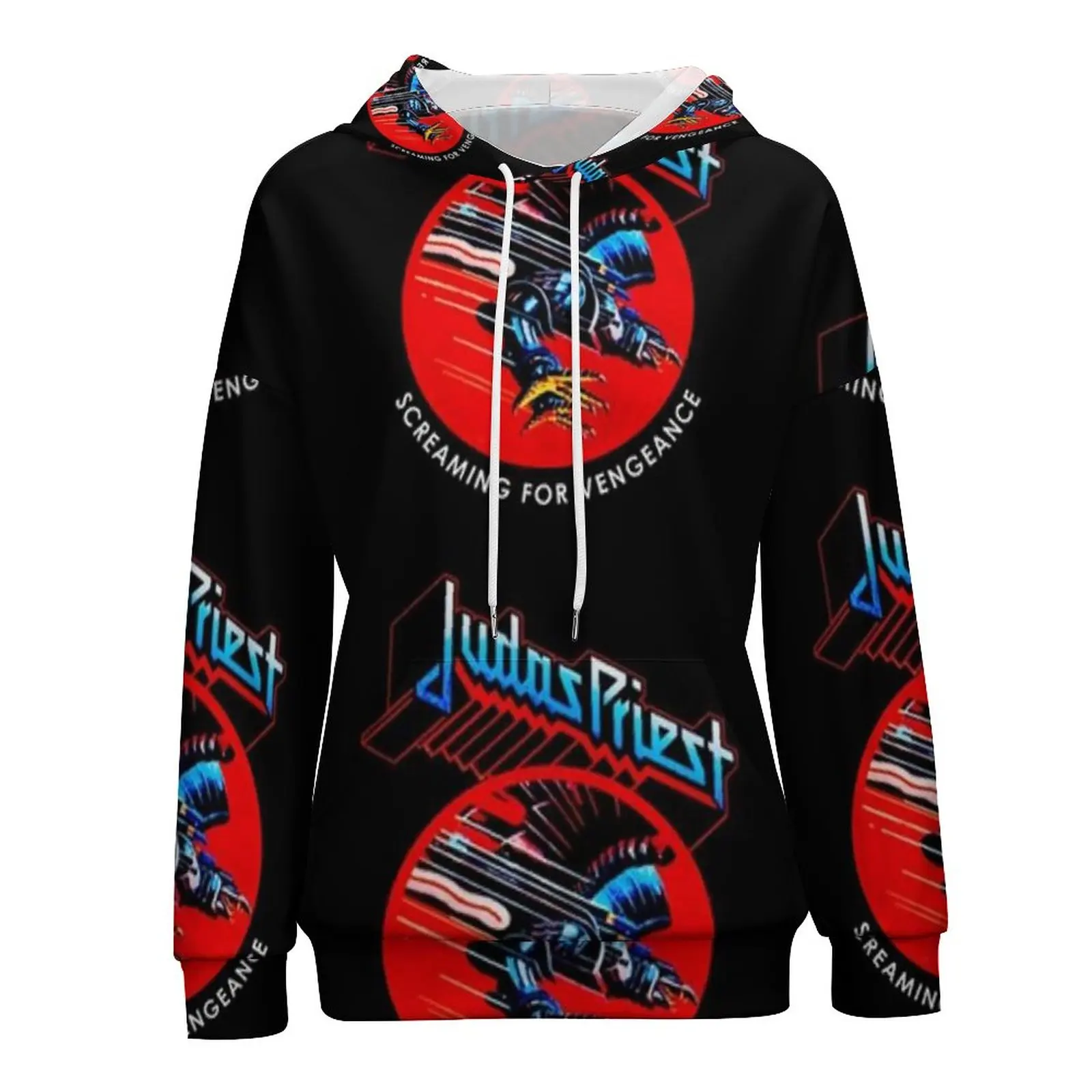 

Judas Priest Hoodie Polyester Music Lady Hoodies Sweet Street Wear Pullover Hoodie Big Sizes