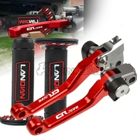 cr 250 r dirt bike brake clutch levers handle hand grip for honda cr250r 1992 1993 1994 1995 1996 1997 1998 1999 2000 2001 2003