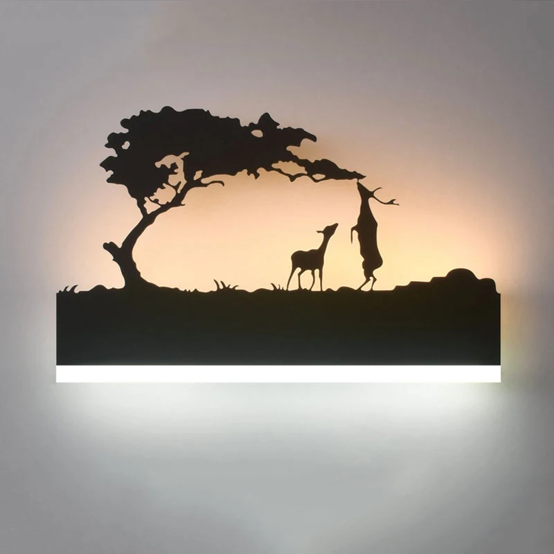 Nordic Simple Lamp Wall Lamp Home Lighting Decor LED Wall Light Kitchen Fixture Living Room Balcony Corridor Modern Decoration