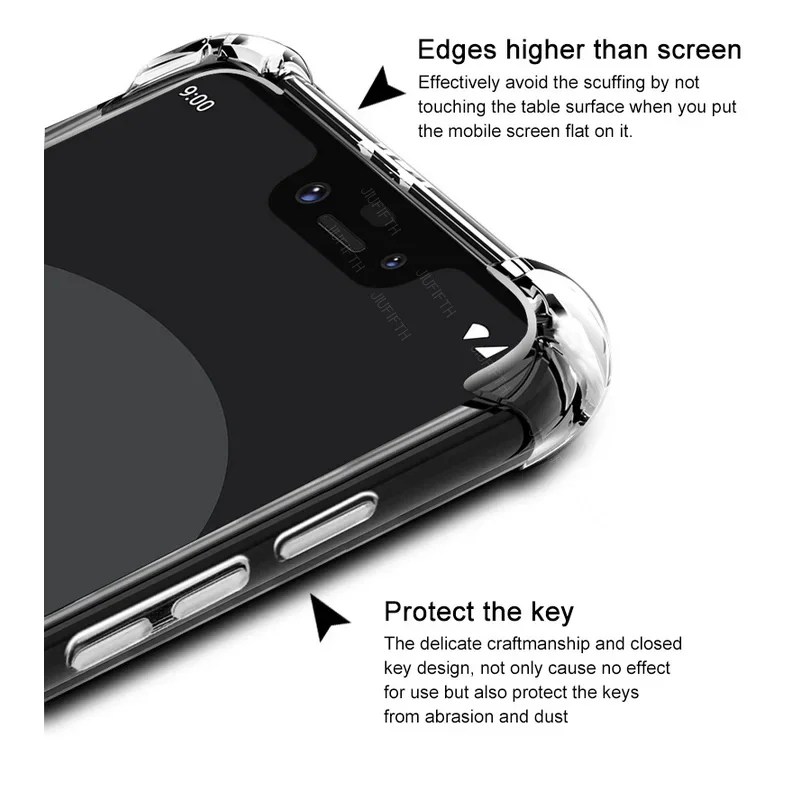 Funda On Oppo Find X8 Pro Findx8pro Case Shockproof Airbag Silicone TPU Clear Back Cover Soft Phone Cases orrs Appo x8pro 5g