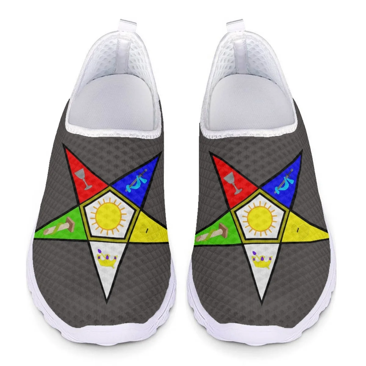 

Summer Women Casual Shoes New Trend Breathable Slip On OES Sistars Order Of Eastern Designer Comfortable Mesh Sneakers Female