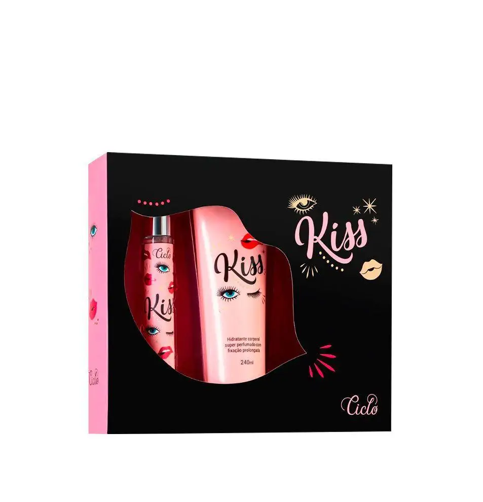 

Kiss Cycle Case Kit-Perfume 30ml + Moisturizer 240ml