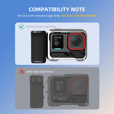 Flymile Ручка-держатель Bluetooth для Insta360 Ace Pro/Ace Pro 2