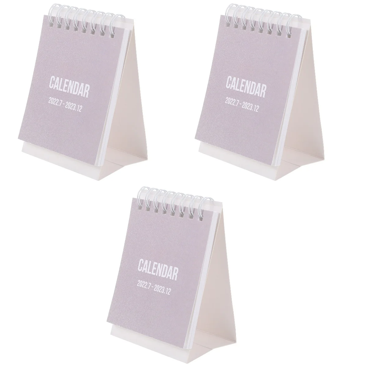 

Calendar Desk Mini Small Desktop Planner Office Gift 2023 Table Convenient Year Month Home Standing Decor Adorn Tiny Decorative