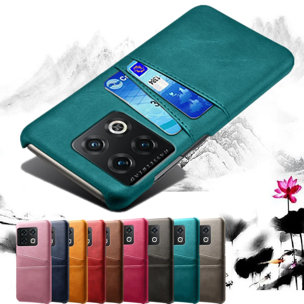 

For Oneplus10 Pro Case Retro PU Leather Card Slots Phone Cover For One Plus 10 Pro 10Pro Oneplus10 1+10 Pro 6.7" Coque Funda
