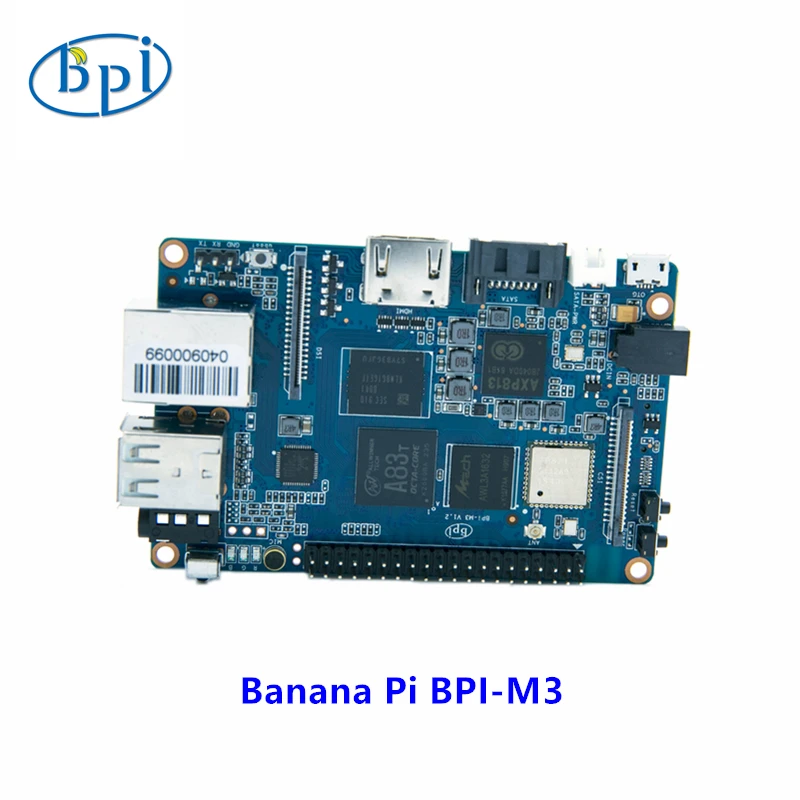 

Allwinner A83T Banana Pi M3 Single Board With 8G EMMC