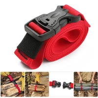 12 cargo luggage strap fastener outdoor hiking fixed buckle lashing belt multi function quick release camping fixed buckle rope