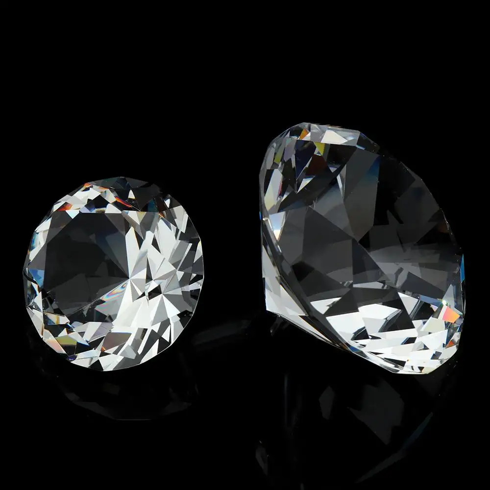 Хрустальные бриллианты настольные украшения романтичные рождественские