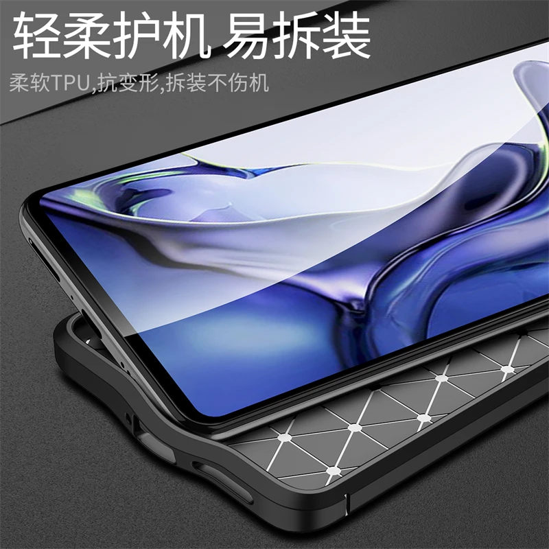 For Xiaomi Poco X4 GT Case Soft TPU Leather Anti-knock Fundas Case For Poco X4 GT 5G Cover For Poco X4 GT X3 M4 Pro F4 F3 Fundas