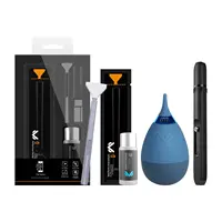 VSGO Lens and Sensor Cleaning Kit Air Dust Blower with Lens Cleaning Pen CCD CMOS Swab for Nikon Sony Canon Fuji DSLR