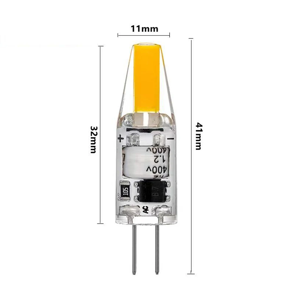 

5PCS 220v G4 LED Bulb 1505 3W G4 COB Spotlight 3000k 4000k 6000k Chandelier Crystal Lamp Replace 30w Halogen Bulb Mini Lamp