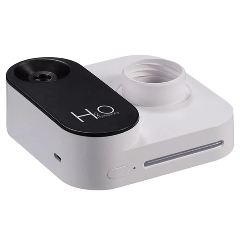 

Portable Water Bottle Humidifier USB Rechargeable Humidifier Aroma Essential Oil Air Diffuser With Night Lamp For Home