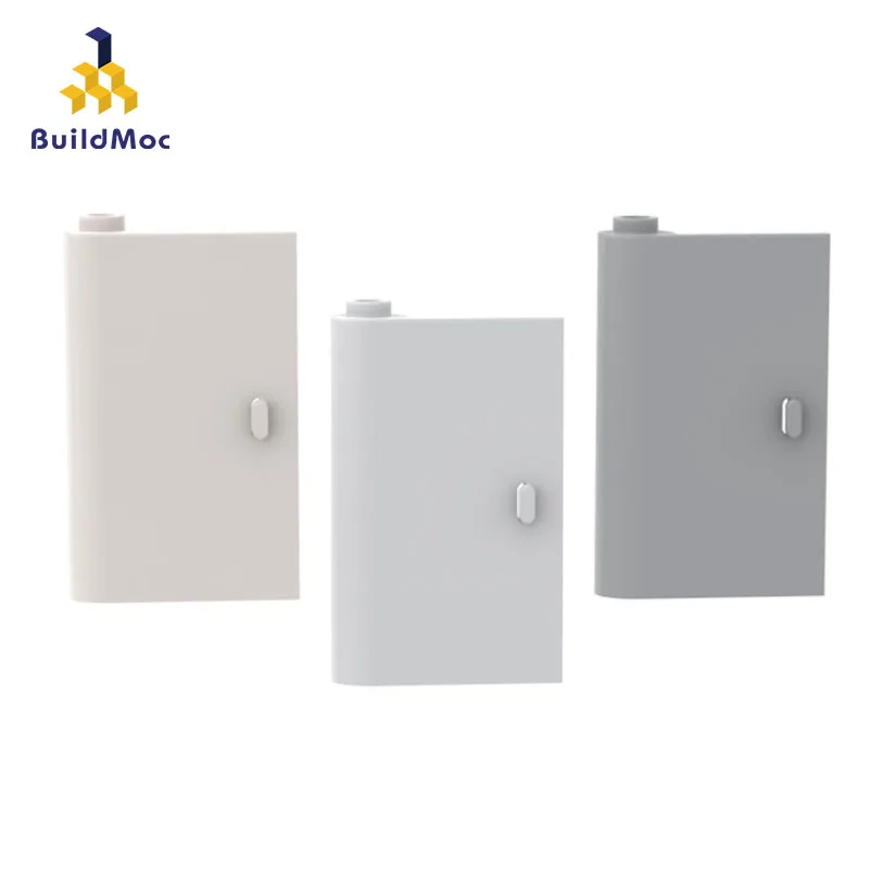 10 шт., конструктор MOC 58381 левая дверь 1x3x4 ldd 58381 3193 для строительных блоков, детали «сделай сам», классический бренд gi