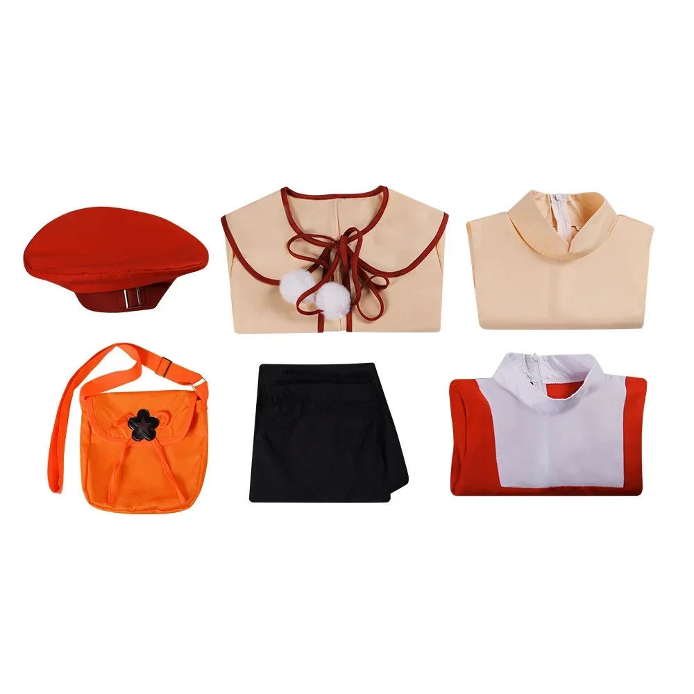 Аня Форгер Косплей Костюм Парик Аниме Фильм КОД: Белый Хэллоуин Рождественские