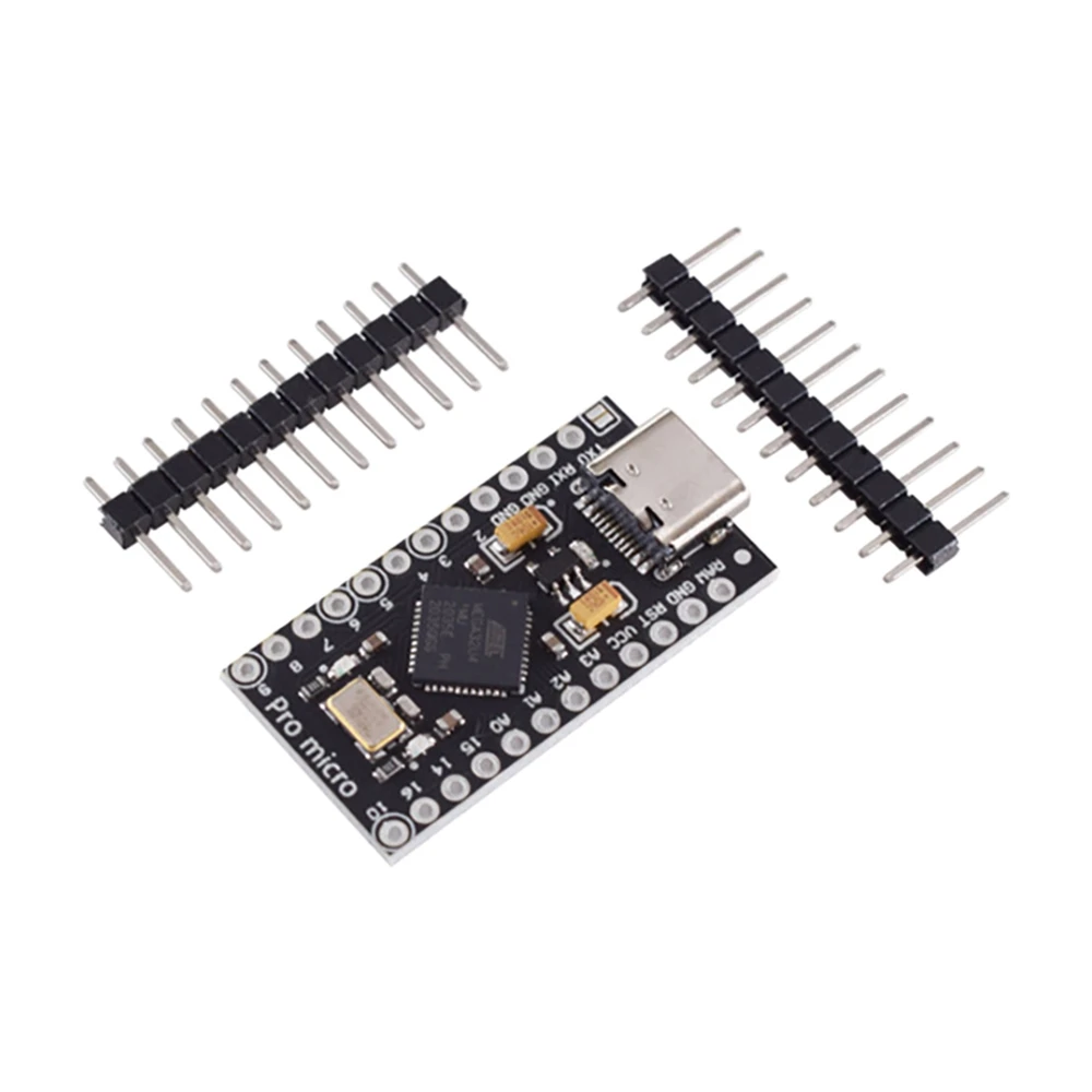 

Модуль макетной платы Pro Type-C USB ATMEGA32U4