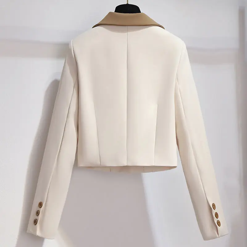 Outfit 2023 Suit with Skirt and Blazer Summer Pleated Two Piece Set for Women Pleat Womens Short 2 Sets Clothing Trend Co Ord Xl