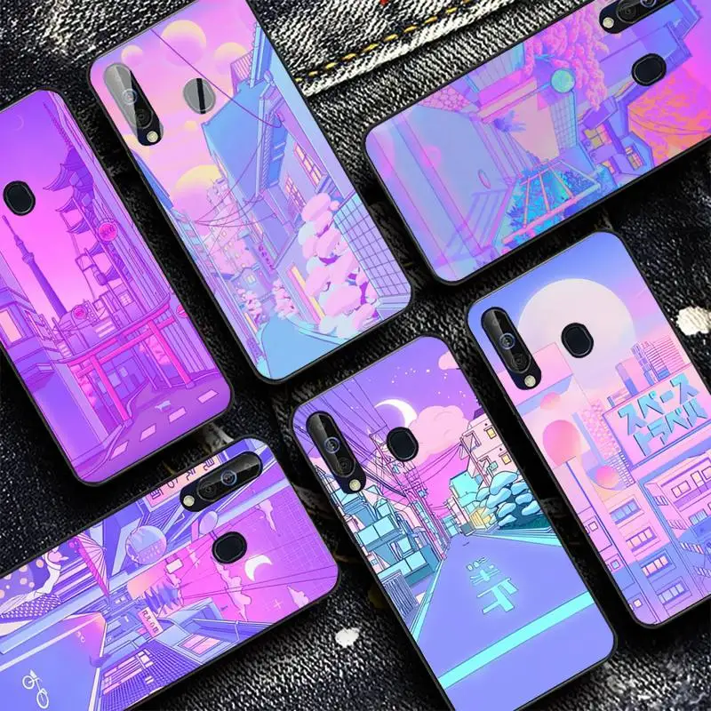 

Japanese Anime Hand Painted House Phone Case for Samsung S20 lite S21 S10 S9 plus for Redmi Note8 9pro for Huawei Y6 cover