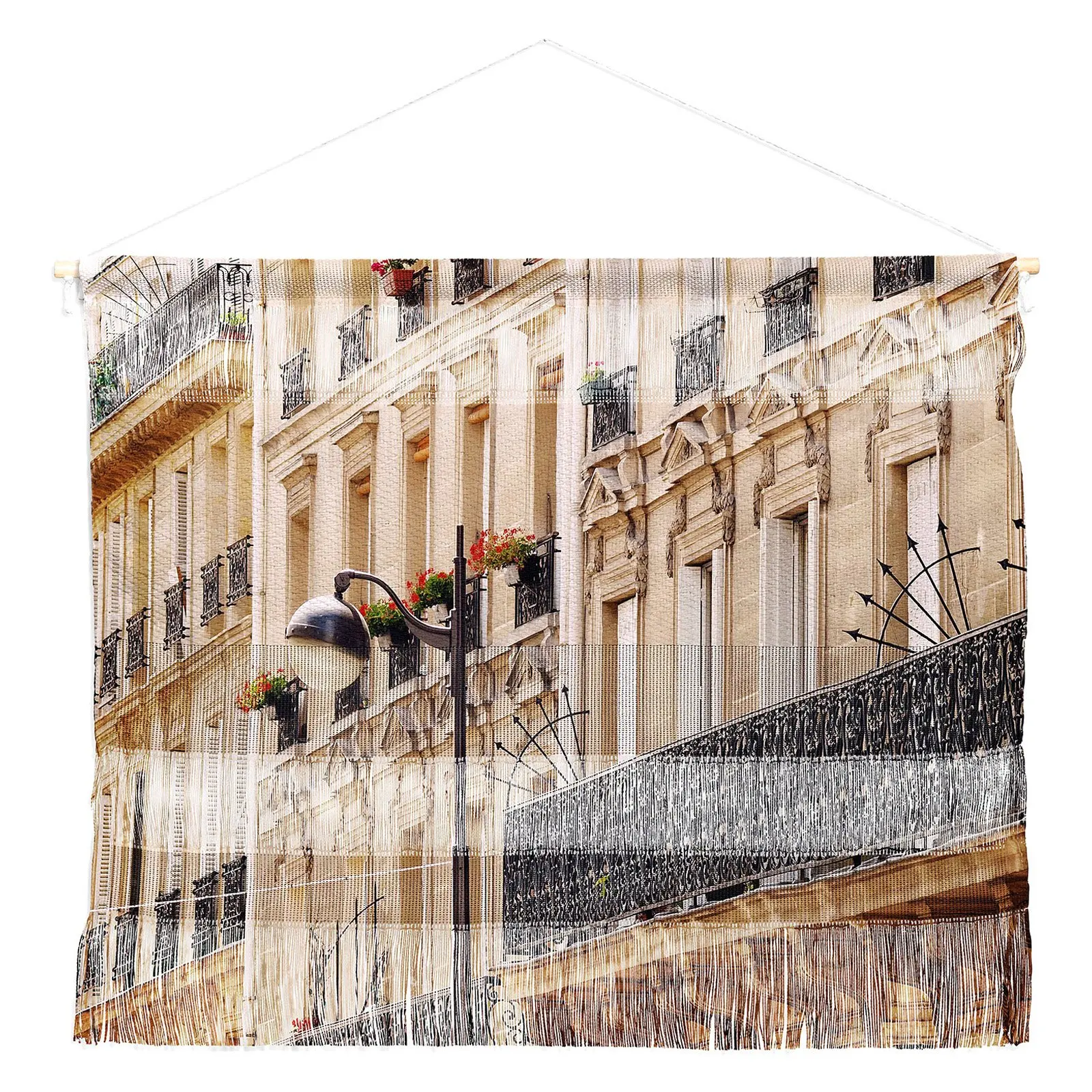 

Free Shipping Happee Monkee Paris Balconies Wall Hanging