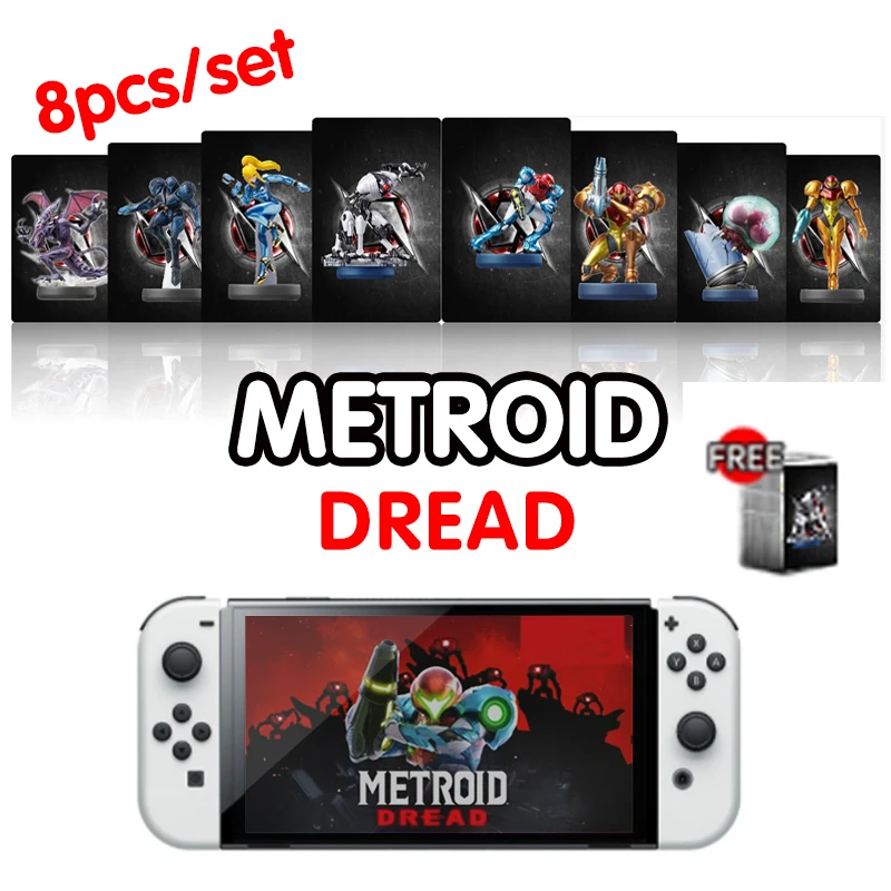 

Для Nintendo Switch Metroid Dread amiiboed карта для NS OLED METROID 5 NFC карта ntag215 тег Tagmo amxxbo карта