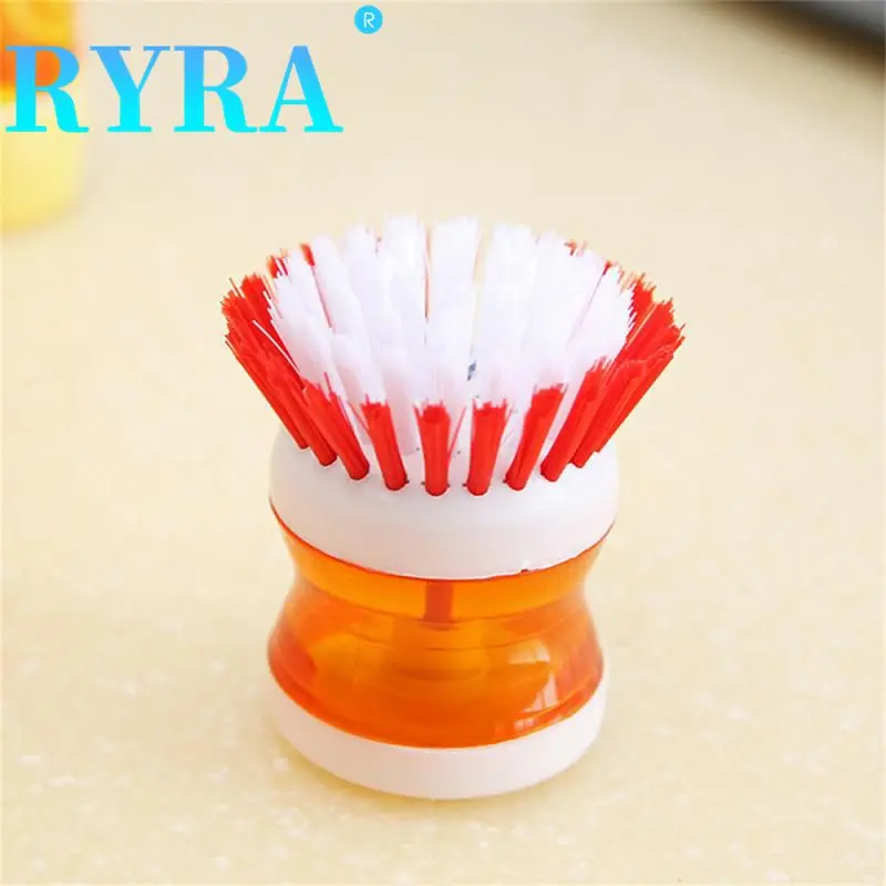 

Cleaning Brush Handheld Multifunctional Automatic Liquid Adding Creative Convenient Kitchen Gadgets Kitchen Cleaning Brush