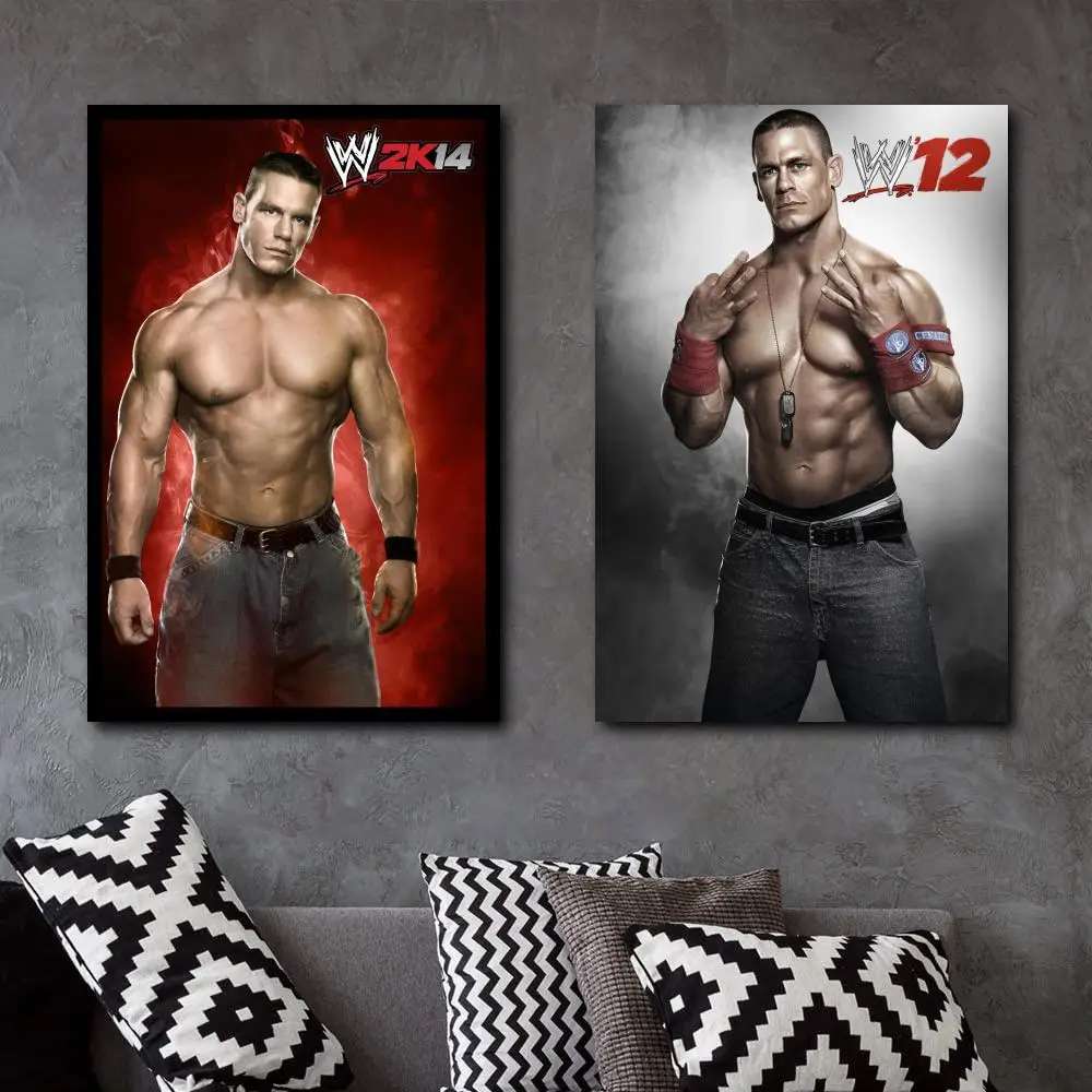 

John Cena HD Professionally Print Premium Canvas Poster Bedroom Decor Sports Landscape Office Room Decor Poster Gift