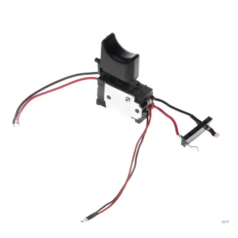 Electric Drill Dustproof Speed Control Push Button Trigger  for Dc 7.2-24V