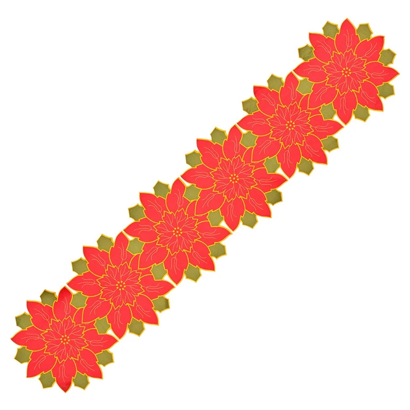 

Праздничная Рождественская аппликация, красно-зеленая вышитая Рождественская фотоаппликация для украшения дома