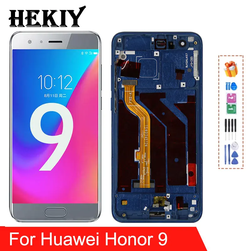 

Original 5.15'' Display For Huawei Honor 9 LCD Display Touch Screen Digitizer Assembly For Huawei Honor 9 STF-L09 display screen