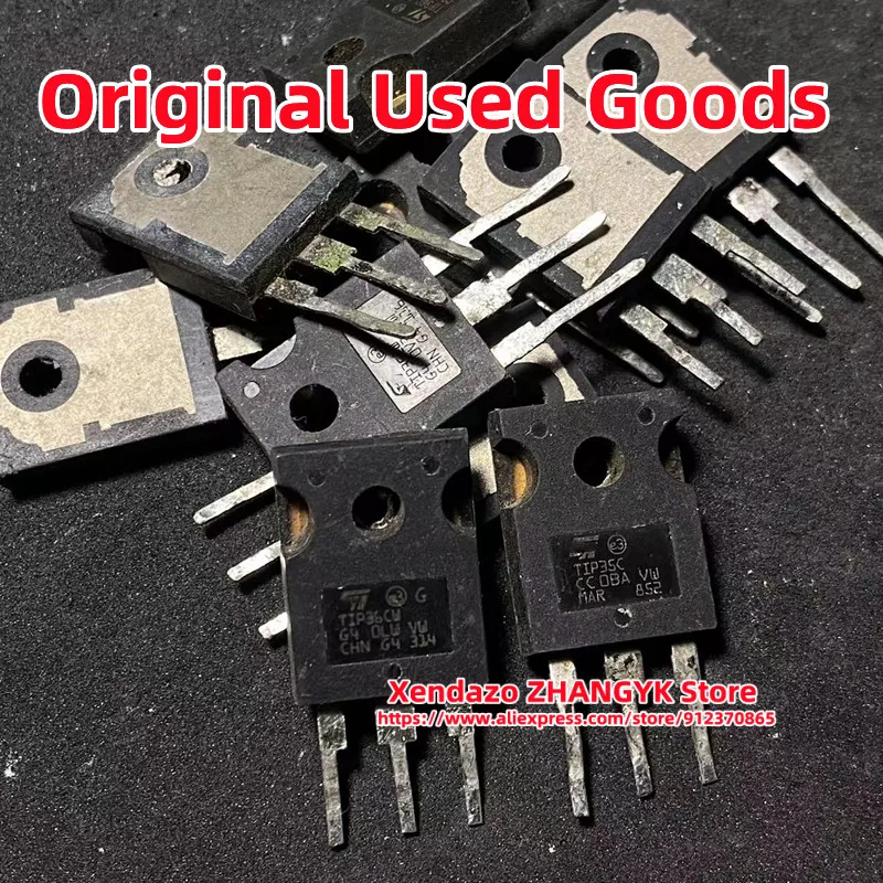 

Парт/лот (не новый) TIP35CW TIP36CW TIP35C TIP36C TO-247, соединительная трубка, оригинальные подержанные товары