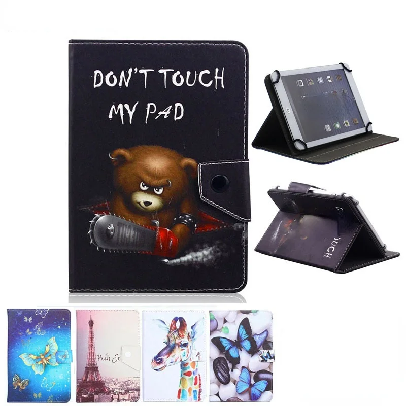 

Gifts Universal PU Leather Cover Case For Samsung Galaxy Tab A A69T280/285)/T580/T585/A(T550/555/551)/T510/T515/T590/T595 Tablet