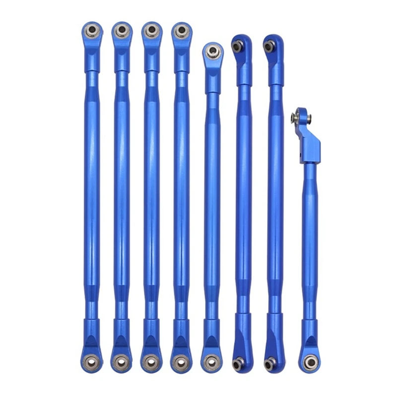 

Metal Link Rod Linkage Tie Rod Pull Rod for 1/6 RC Crawler Car Axial SCX6 AXI05000 JEEP JLU Upgrades Parts