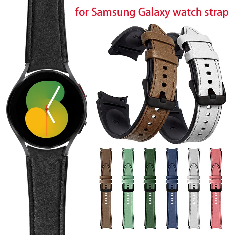 

Ремешок 20 мм для Samsung Galaxy Watch 4/Classic/46 мм/42 мм, браслет для смарт-часов, браслет для наручных часов Correa Galaxy Watch 5 44 мм 40 мм