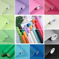 diy home decor peel and stick wallpaper solid color contact paper self adhesive wall stickers decoration salon vinyl wallpapers