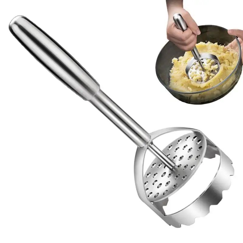 

Potato Masher Kitchen Tool Heavy-Duty Stainless steel potato masher home Manual Potato Masher kitchen gadget accessories
