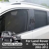 for land rover discovery 3 2002 2012 car curtain car side window magnetic for heat glare and uv protection car sunshade