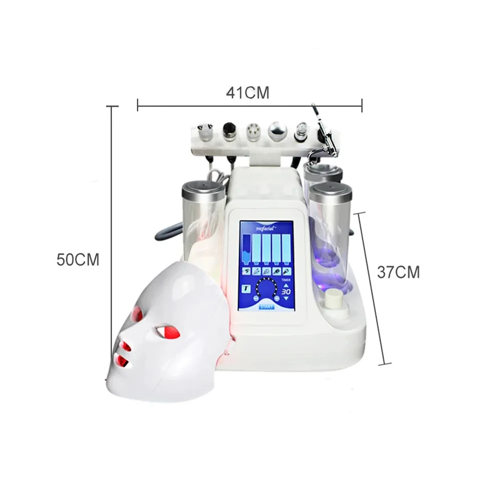 7 в 1 косметический аппарат для ухода за лицом с маской PDT