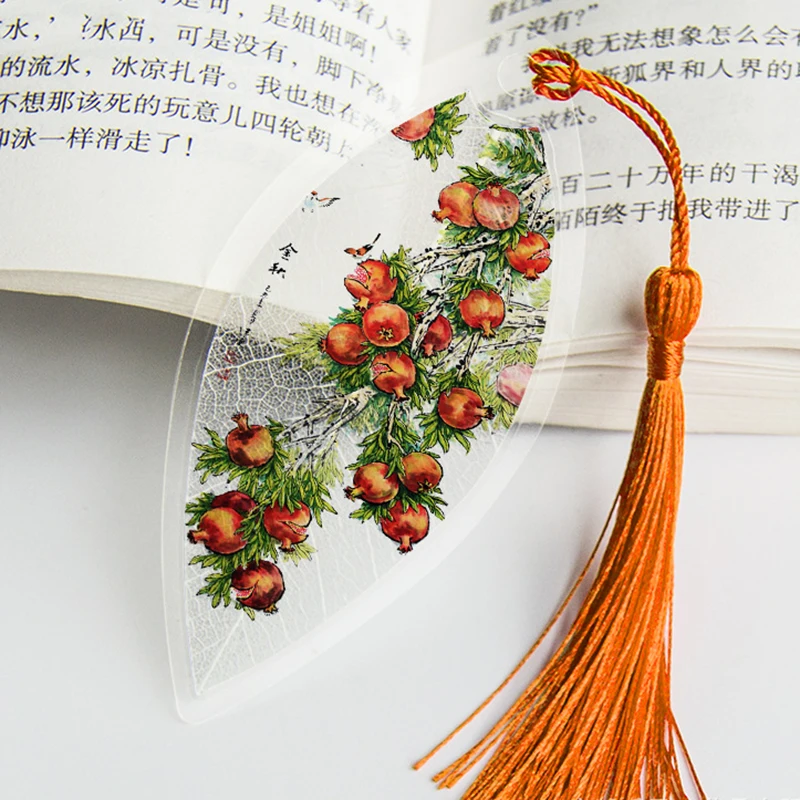 

Закладки для книг из ПВХ с изображением листвы TWBEB