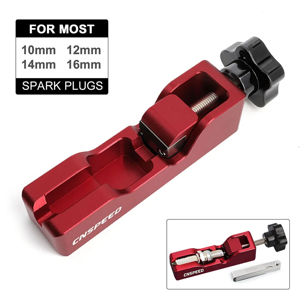 Universal Sparks Plug Gap Tools Tool per la maggior parte dei 10mm 12mm 14mm candele filettate Kit Gap per candele per moto per auto